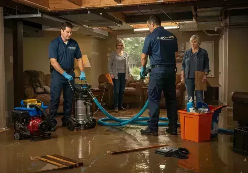 Basement Water Extraction and Removal Techniques process in Crowell, TX